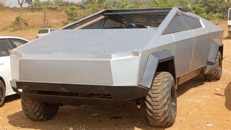 This fake Tesla Cybertruck from India looks next to original | HT Auto