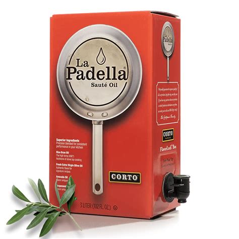 Buy Corto La Padella® | High Smoke Point Cooking Oil | Chef Level Sauté ...