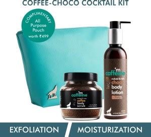 mCaffeine Coffee-Choco Cocktail Kit | Free All Purpose Teal Pouch ...