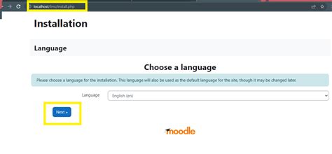 Image result for Localhost Install.php Moodle