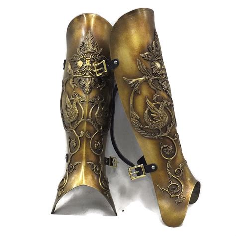 Larp Armour Negroli Greaves