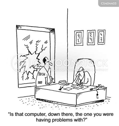 Image result for Computer Tech Humor Cartoon