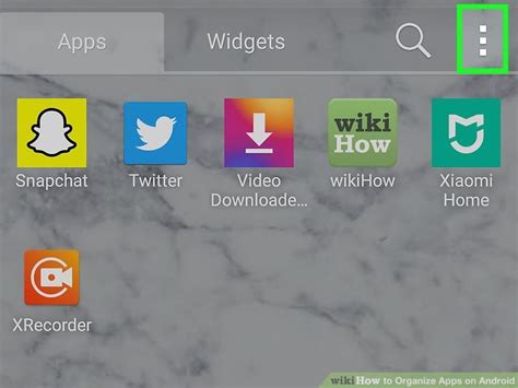 Organizing Apps Android 的图像结果