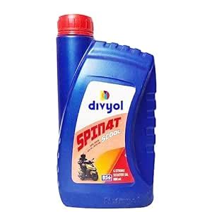 DIVYOL Spin 4T SAE 10W30 | 4 stroke Scooter oil | Synthetic technology ...