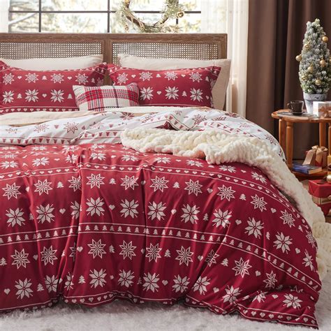 Christmas Sheets For King Beds Christmas In The Country Organic