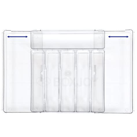 BOXJOY Expandable Unbreakable Acrylic Cutlery Tray For Kitchen Drawer ...