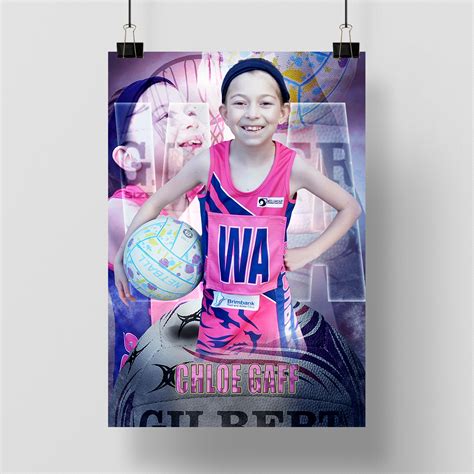 Netball Poster 的图像结果