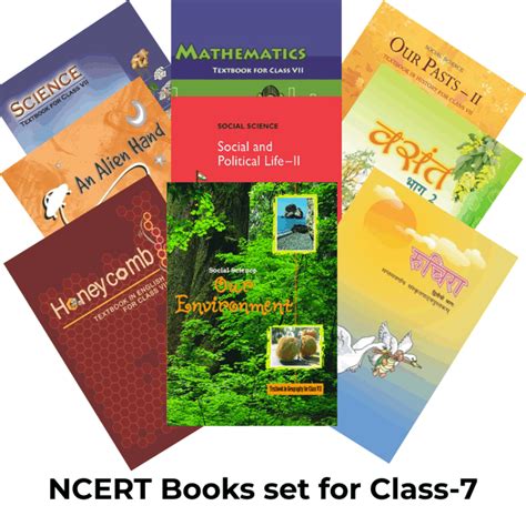 NCERT Set of 9 books for Class - 7 (English Medium) – jainbookmart