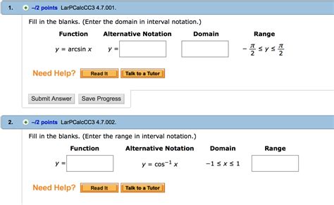 Domain Of Arcsin X