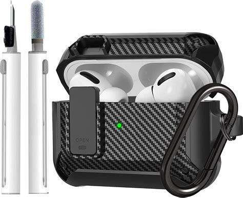 Amazon.com: Wonjury Airpods Pro 2 Case Cover Lock with Cleaner kit ...