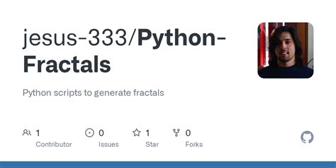 GitHub - jesus-333/Python-Fractals: Python scripts to generate fractals