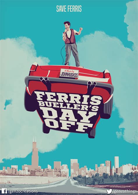 Ferris bueller s day off 1986 1952 x 2441 by danielle del plato – Artofit