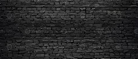 High-Resolution Black Brick Wall Background, Wallpaper, or Texture ...