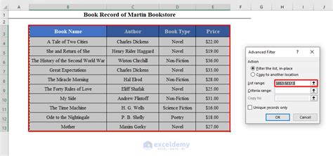 Excel Advanced Filter with a Macro Button 的图像结果