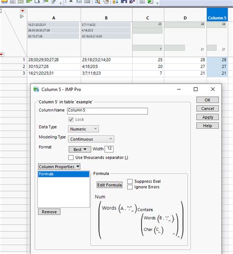 Image result for JMP Convert Number to String