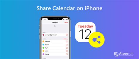 5 Ways to Share Calendars and Events on iPhone 14/13/12/11/X/8/7/6/5/4