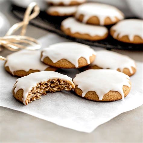Iced Gingerbread Cookies