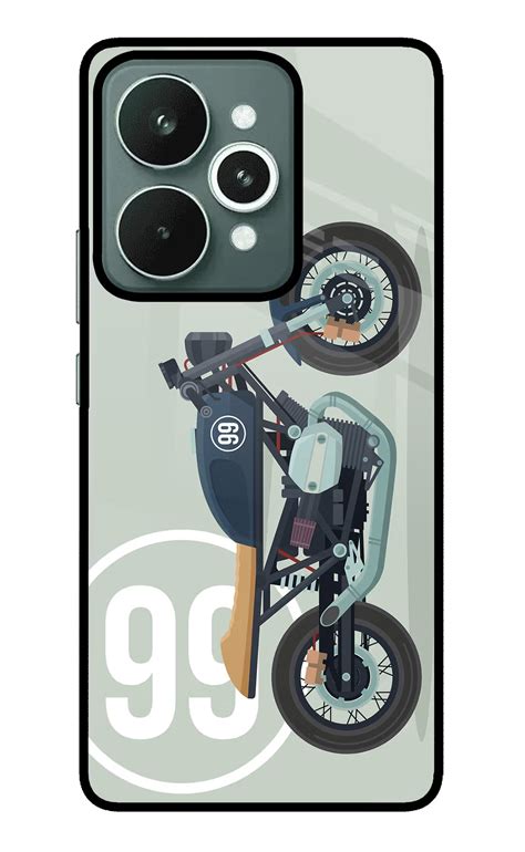 Buy Now Classic Cafe Racer 99 Glass Case for Realme 15 Online | Casekaro