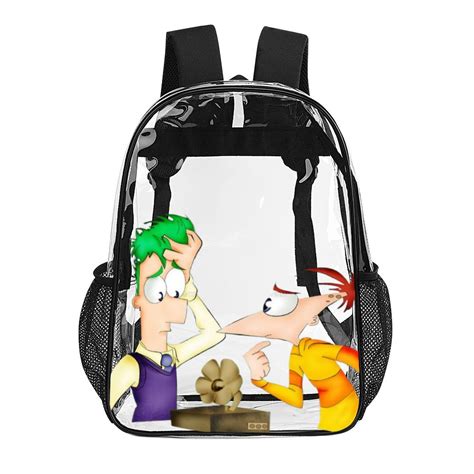 Phineas And Ferb Backpack, 17-inch anime theme backpack - Walmart.com
