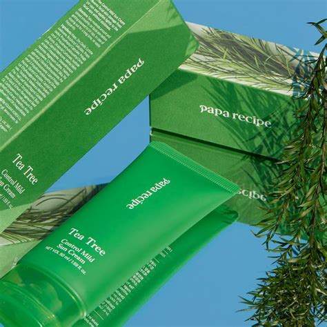 [PapaRecipe] Tea Tree Control Mild Sun Cream 50ml – Luxiface.com