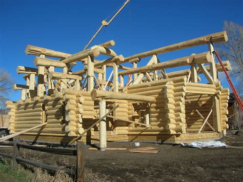 Log Cabin Building Process 的图像结果