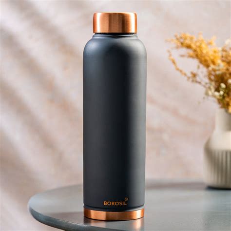 Borosil Copper Bottle Gray 1 L at Best Price Online in India - Borosil