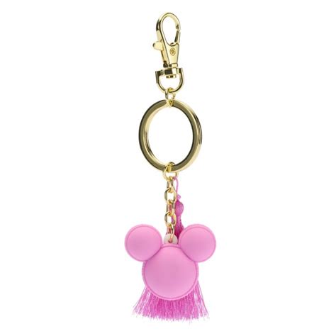 Mickey Mouse Icon Macaron Keychain – Purple | Disney Store