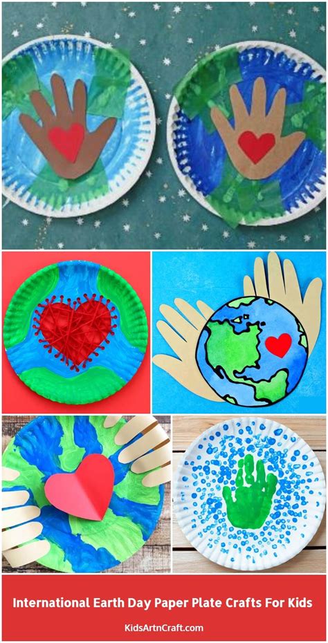 International earth day paper plate crafts for kids – Artofit