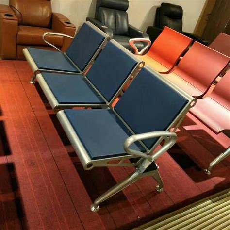 西安机场椅|公共场所等候区专用高端钢制连排椅直销