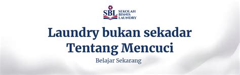 Sekolah Bisnis Laundry