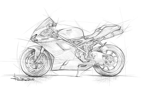 How to draw vehicles motorcycles – Artofit