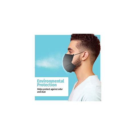 Buy Unisex Adults 3 Ply Disposable Face Safety Mask Face Comfort Masks ...