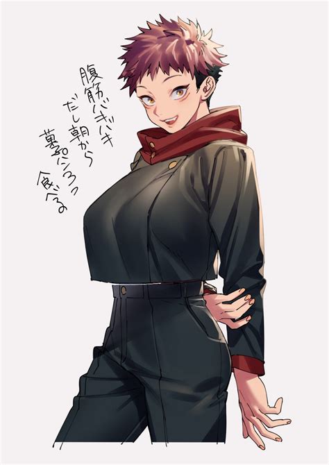 itadori yuuji (jujutsu kaisen) drawn by tenobe | Danbooru