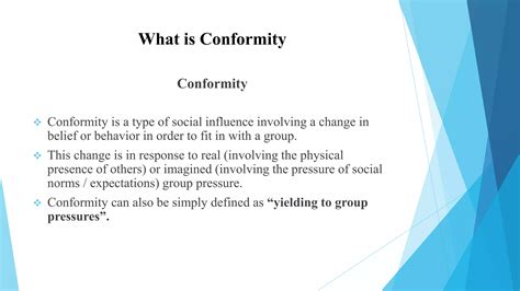 Conformity Experiment 的图像结果