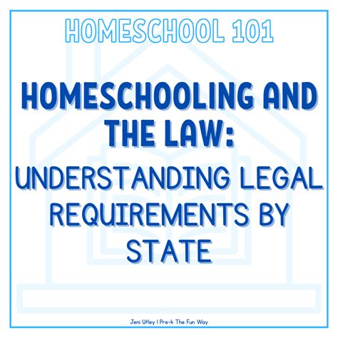 Homeschooling and the Law: Understanding Legal Requirements by State ...