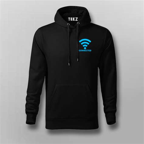 Wifi connected Hoodies For Men - TEEZ.in