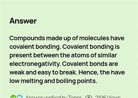 if a single molecule is broken down which molecules will you get ...