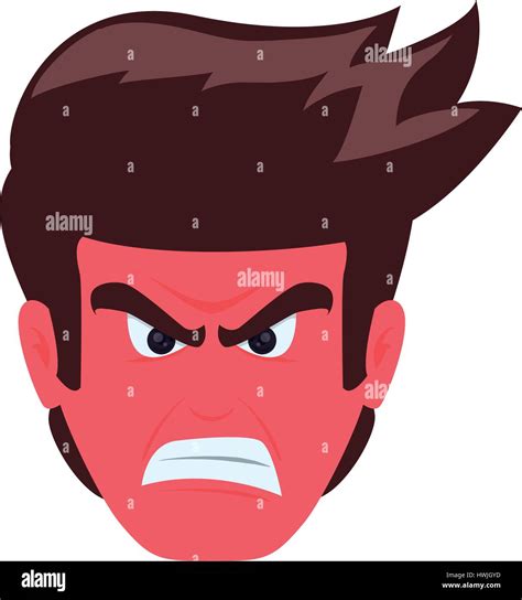 Animated Angry Face