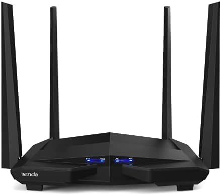 (Refurbished) TENDA AC 1200 (AC10) Dual Band Router (Black) - Buy ...
