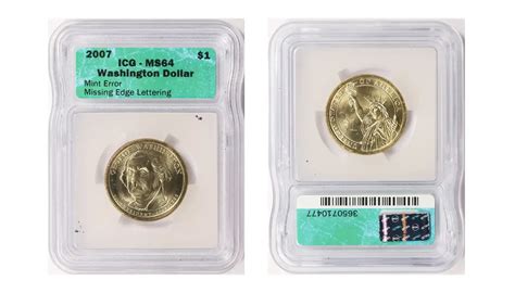 George Washington One Dollar Coin 1789–1797: Value & Error List