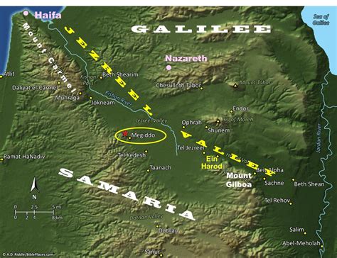 valley of armageddon map - Google Search