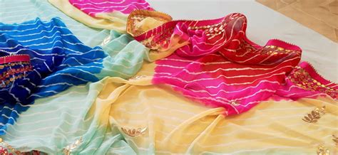 The Dazzling Royal Lineage of Indian Gota Patti: Classic Indian Wears ...