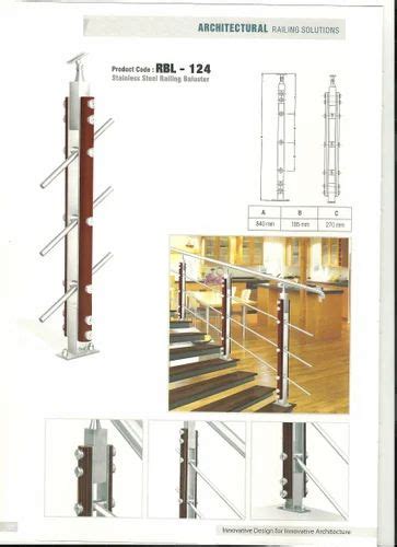 Manufacturer of Wooden Baluster Models & Stainless Steel Railing by Sky ...