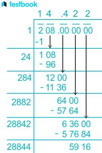 Square Root of 208: Method, Rationality, and Solved Examples