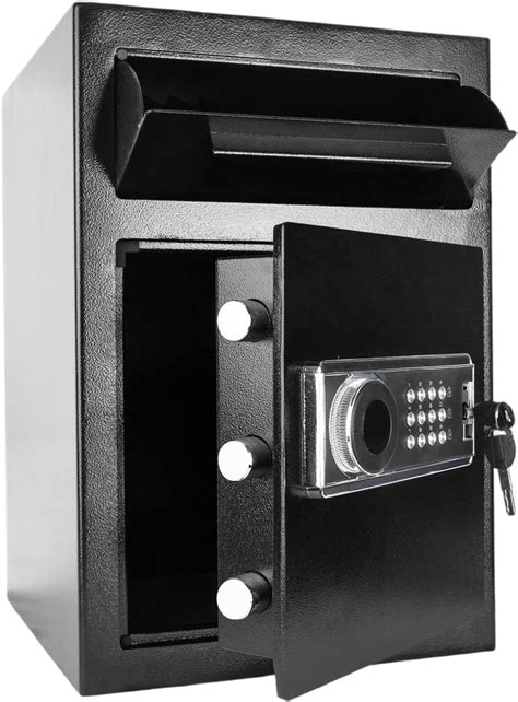 70 L Security Business Safe and Lock Box with Digital Keypad,Drop Slot ...