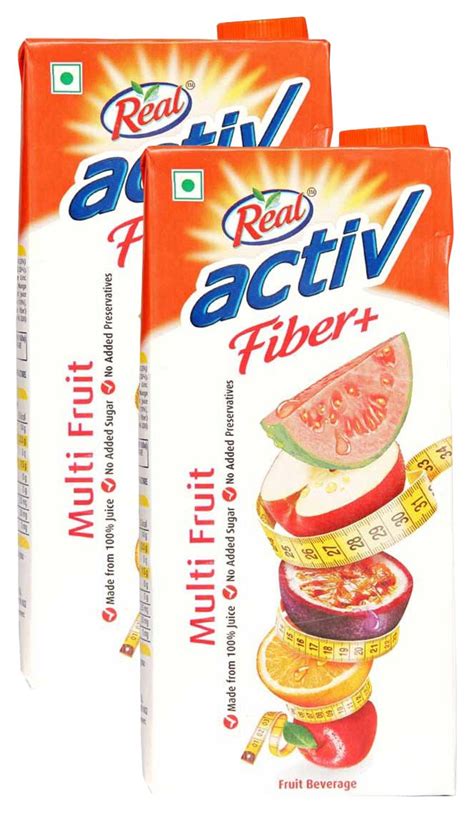 Spar Combo - Real Activ Fruit Juice Mixed Fruit, 1L (Pack of 2) Promo ...