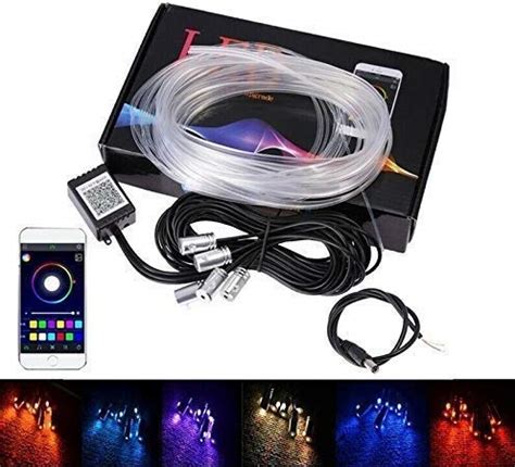 Car Oxygen - Car LED Interior Strip Light, 16 Million Colors 5 in 1 wi ...