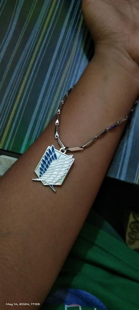 Street27 Anime Attack On Titan Shingeki No Kyojin Badge Pendant ...