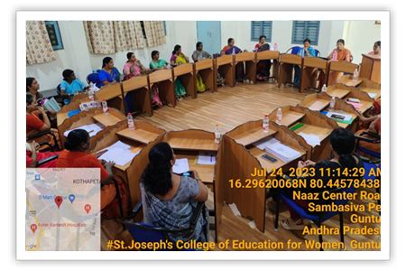 St.Joseph BED College for Women - COrrespondents
