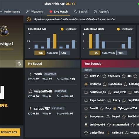 Warzone Tracker Your Games Tracker